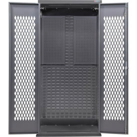 GoVets Configurable Ventilated Pegboard Cabinet 36