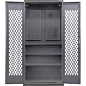 GoVets Configurable Ventilated Pegboard Cabinet 36