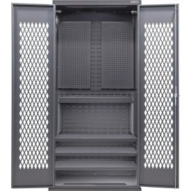 GoVets Configurable Ventilated Pegboard Cabinet 36