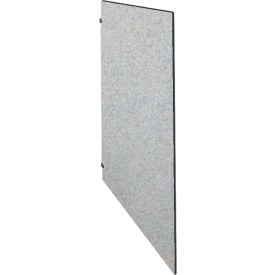 ASI Global Partitions Phenolic Black Core Partition Panel w/o Brackets - 57-1/2