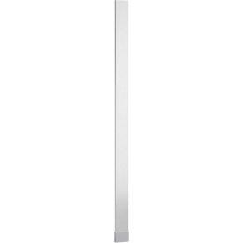 ASI Global Partitions Phenolic Black Core Pilaster w/ Shoe - 18