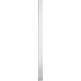 ASI Global Partitions Phenolic Black Core Pilaster w/ Shoe - 22