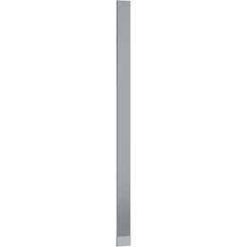 ASI Global Partitions Phenolic Black Core Pilaster w/ Shoe - 24
