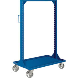 GoVets™ Portable Bin & Shelf Cart W/ Steel Casters 36