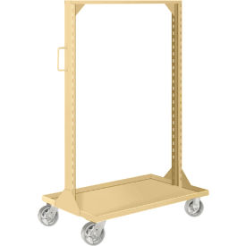 GoVets™ Portable Bin & Shelf Cart W/ Steel Casters 36