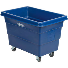 GoVets™ Plastic Bulk Box Truck 6 Bushel/500 Lb. Capacity Blue 311800