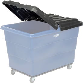 Plastic Hinged Black Lid for 20 bushel truck 373800