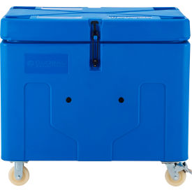 GoVets™ Dry Ice Storage Container with Lid & Casters 43