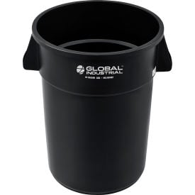 GoVets™ Plastic Trash Can - 44 Gallon Black 462BK240