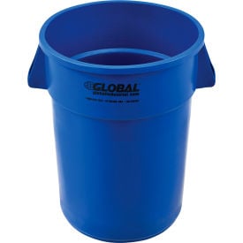 GoVets™ Plastic Trash Can - 44 Gallon Blue 462BL240