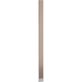 ASI Global Partitions Plastic Laminate Pilaster w/ Shoe - 24