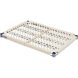 Nexel® Nexelite® Vented Plastic Mat Shelf 36