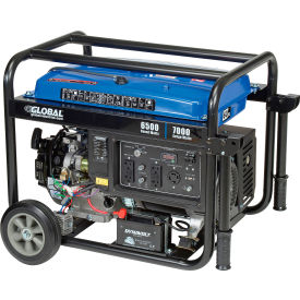 GoVets™ Portable Generator W/ Electric/Recoil Start Gasoline 6500 Rated Watts 174716