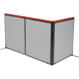 Interion® Deluxe Freestanding 3-Panel Corner Room Divider 36-1/4