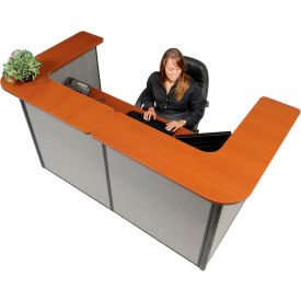 Interion® U-Shaped Reception Station 88