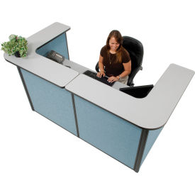 Interion® U-Shaped Reception Station 88
