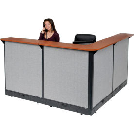 Interion® L-Shaped Electric Reception Station 80
