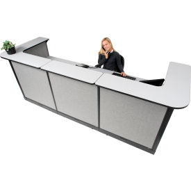 Interion® U-Shaped Electric Reception Station 124