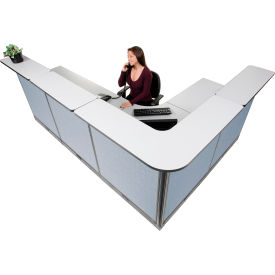 Interion® L-Shaped Electric Reception Station 116