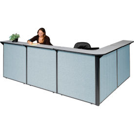 Interion® L-Shaped Reception Station 116