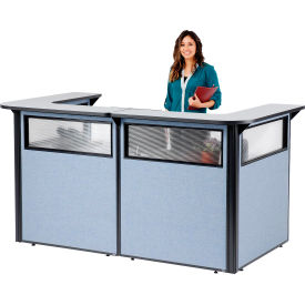 Interion® U-Shaped Reception Station with Window 88