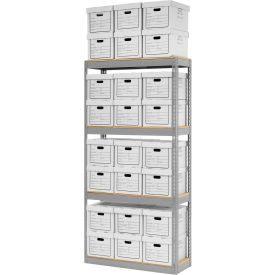 GoVets™ Record Storage Open With Boxes 42