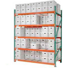 GoVets™ Record Storage Rack Starter Polyethylene Box 96