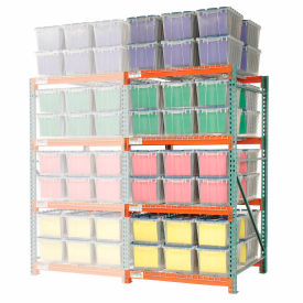 GoVets™ Record Storage Rack Add-On Letter Polyethylene Box 48