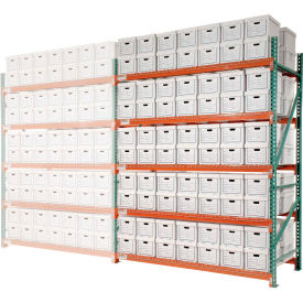 GoVets™ Record Storage Rack Add-On Letter Polyethylene Box 96