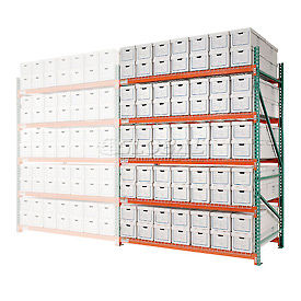 GoVets™ Record Storage Rack Add-On Letter Polyethylene Box 120