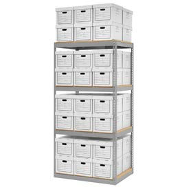 GoVets™ Record Storage Open With Boxes 42