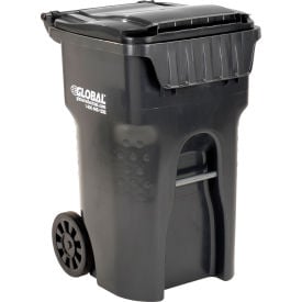 GoVets™ Mobile Trash Container 65 Gallon Gray 279GY237