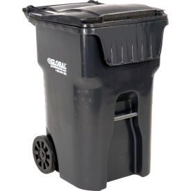 GoVets™ Mobile Trash Container 95 Gallon Gray 281GY237