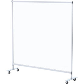 GoVets™ Clear Mobile Divider Vinyl 72