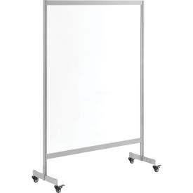 GoVets™ Clear Mobile Divider Acrylic 43