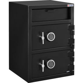 GoVets™ B-Rate Depository Safe Front Loading 2 Doors Digital Lock 20
