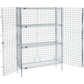 Nexel® Security Wire Shelving Unit 1 Quick Adjust Shelf 48