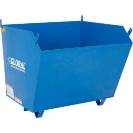 GoVets™ Low-Profile Steel Self-Dumping Forklift Hopper 1-1/2 Cu. Yd. 6000 Lbs.Cap. 030989
