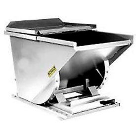 GoVets™Heavy Duty SS Self Dumping Forklift Hopper1-1/2 Cu. Yd.6000 Lbs. 859241