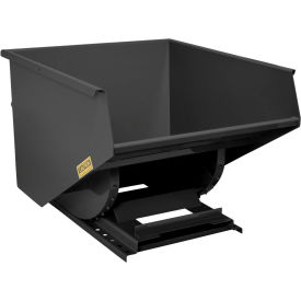 GoVets™ Heavy Duty Steel Self Dumping Forklift Hopper 2 Cu. Yd 7000 Lbs Blk 89981B31