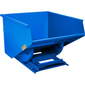 GoVets™ Medium Duty Steel Self Dumping Forklift Hopper 2 Cu. Yd 4000 Lbs Bl 89997B31