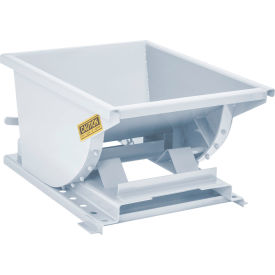 GoVets™ Heavy Duty Steel Self Dumping Forklift Hopper 1/4 Cu. Yd 6000 Lbs Wht 90024B31