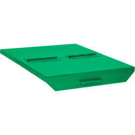 GoVets™ Hinged Lid For 5 Cu. Yd. GoVets™ Self Dumping Hopper Grn 90140B31