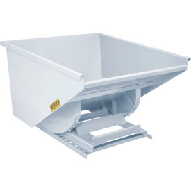 GoVets™ Heavy Duty Steel Self Dumping Forklift Hopper 1-1/2 Cu. Yd 6000 Lbs Wht 90145B31