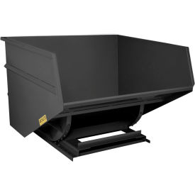 GoVets™ Heavy Duty Steel Self Dumping Forklift Hopper 5 Cu. Yd 7000 Lbs Blk 90151B31