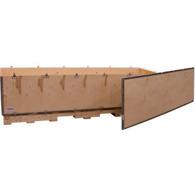 GoVets™ 6 Panel Shipping Crate w/ Lid & Pallet 83-1/4