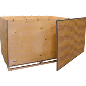 GoVets™ 6 Panel Shipping Crate w/ Lid & Pallet 71-1/4