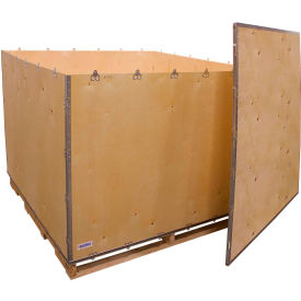 GoVets™ 6 Panel Shipping Crate w/ Lid & Pallet 60