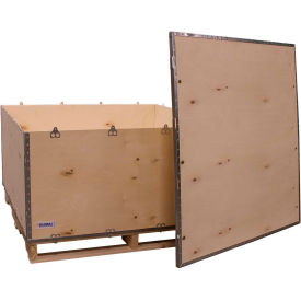 GoVets™ 6 Panel Shipping Crate w/ Lid & Pallet 47-1/4