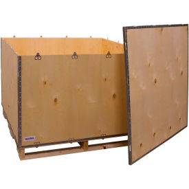 GoVets™ 6 Panel Shipping Crate w/ Lid & Pallet 47-1/4
